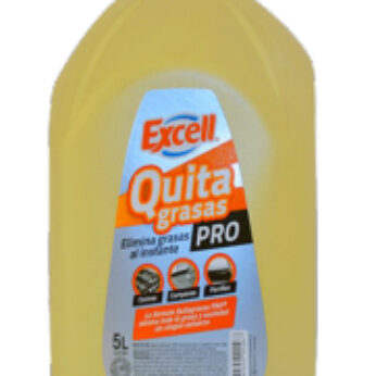 EXCELL QUITAGRASA PRO 5LTS