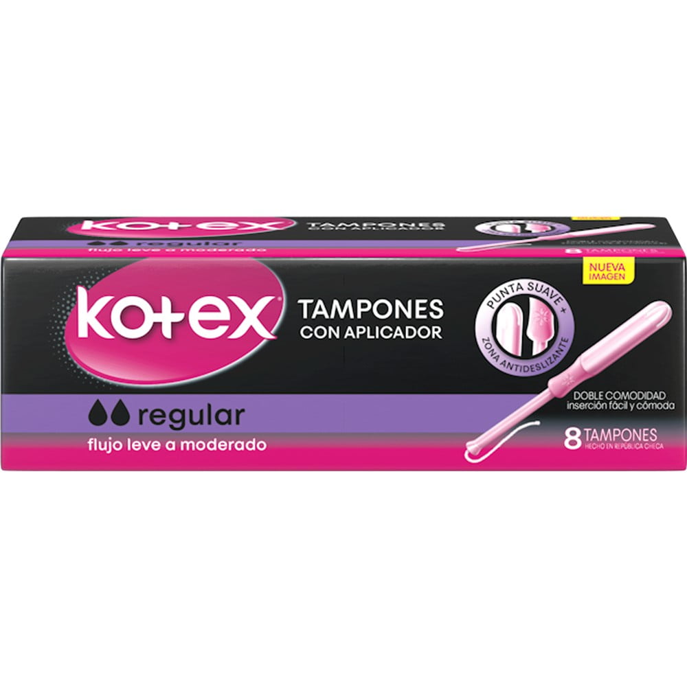 KOTEX TAMPON EVOLUTION REGULAR 8U Datolimpio.cl