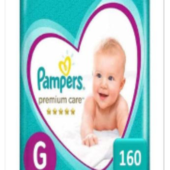 PAMPERS PAÑAL PREMIUM CARE G X160