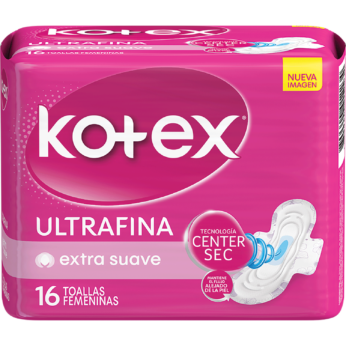 KOTEX ULTRA FINA TELA C/A X16