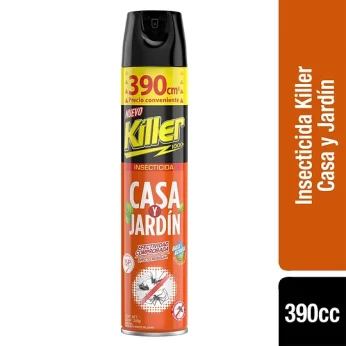INSECTICIDA KILLER CASA Y JARD 390CC
